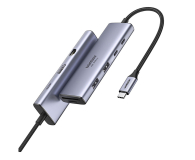 UGREEN Hub USB-C CM498 3x USB HDMI VGA RJ45 SD/TF PD 100W - 1488845 - zdjęcie 1